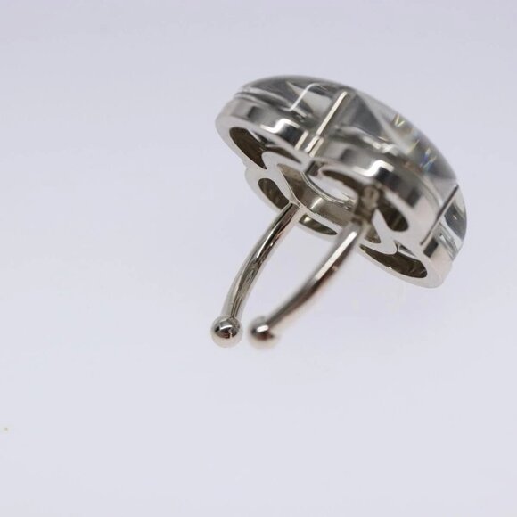LOUIS VUITTON Berg Alafoli Ring metal Silver M65665 #21(JP Size) LV Auth 135225V - Picture 7 of 11